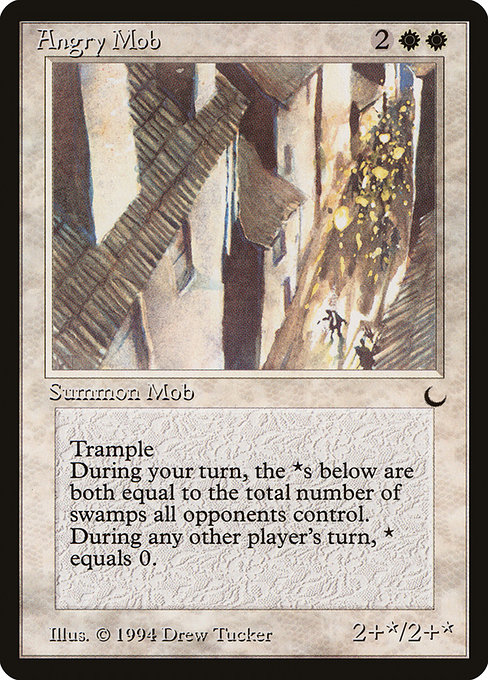Angry Mob - The Dark Uncommon Card