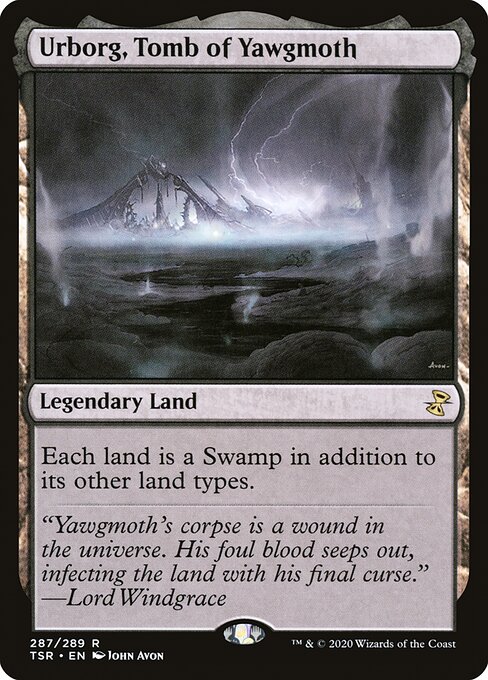 Urborg, Tomb of Yawgmoth - Time Spiral Remastered Rare Card