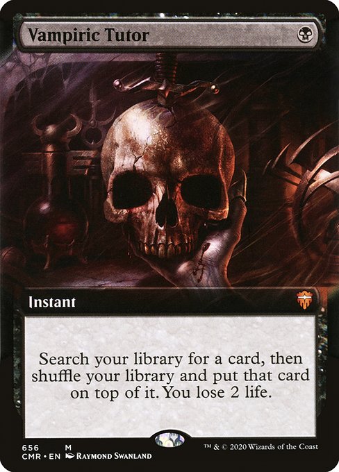Vampiric Tutor - Commander Legends Mythic Card