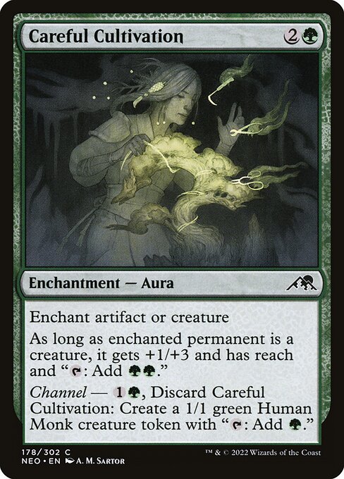 Careful Cultivation - Kamigawa: Neon Dynasty Common Card