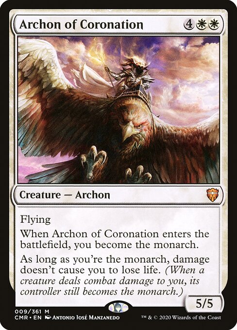 Archon of Coronation - Commander Legends Mythic Card