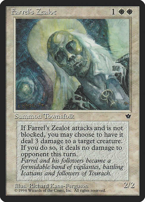 Farrel's Zealot - Fallen Empires Common Card