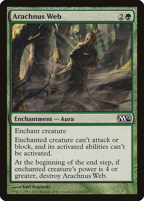 Arachnus Web - Magic 2012 Common Card