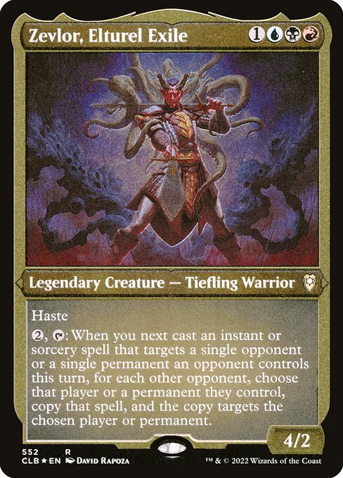 Zevlor, Elturel Exile - Commander Legends: Battle for Baldur's Gate Rare Card