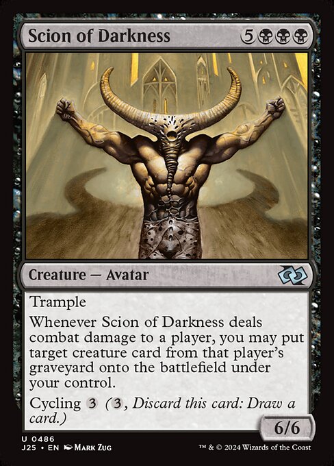 Scion of Darkness - Foundations Jumpstart Uncommon Card