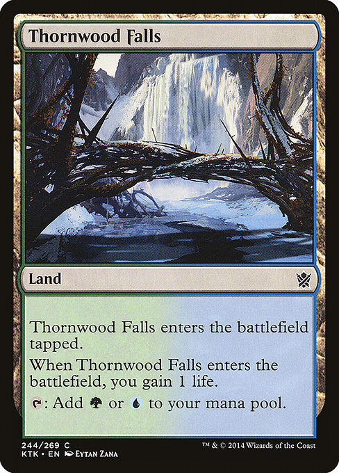 Thornwood Falls - Khans of Tarkir Common Card