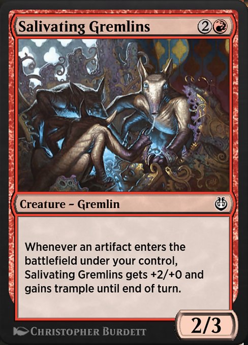 Salivating Gremlins - Kaladesh Remastered Common Card