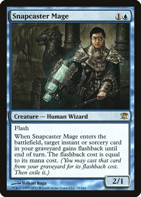 Snapcaster Mage - Innistrad Rare Card