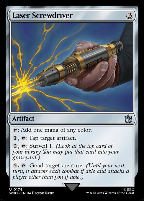 Laser Screwdriver - Doctor Who Uncommon Card