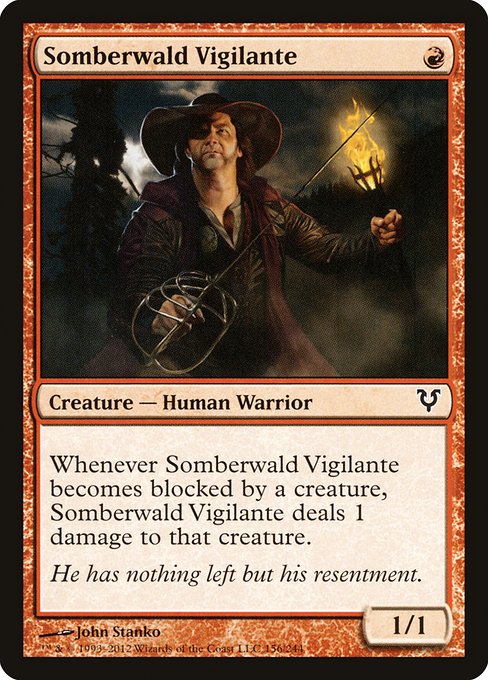 Somberwald Vigilante - Avacyn Restored Common Card