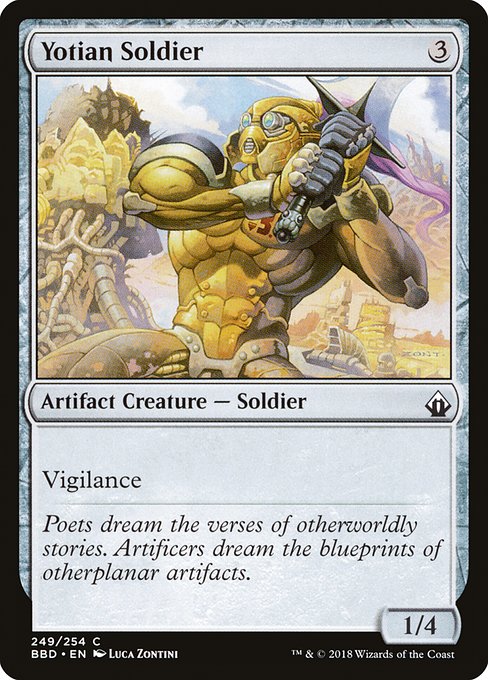 Yotian Soldier - Battlebond Common Card