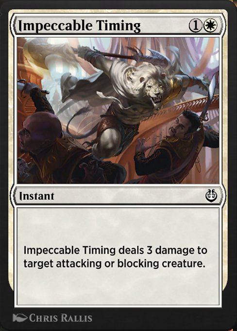 Impeccable Timing - Kaladesh Remastered Common Card