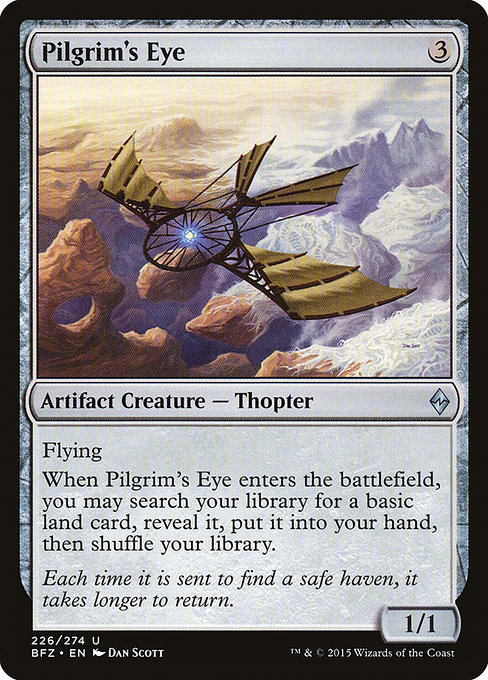 Pilgrim's Eye - Battle for Zendikar Uncommon Card