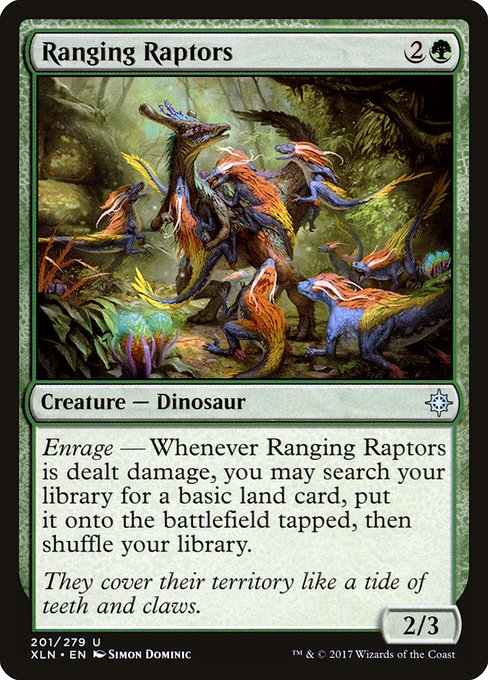 Ranging Raptors - Ixalan Uncommon Card