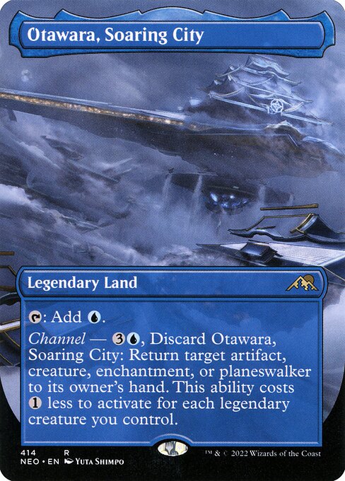 Otawara, Soaring City - Kamigawa: Neon Dynasty Rare Card