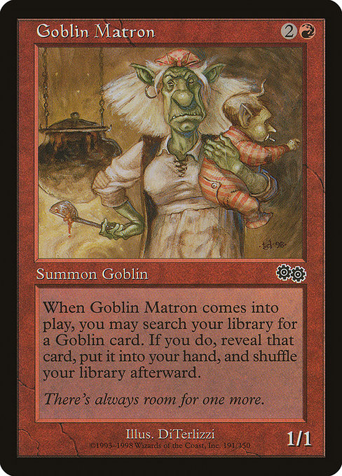 Goblin Matron - Urza's Saga Common Card