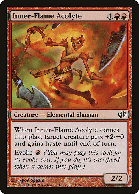 Inner-Flame Acolyte - Duel Decks: Jace vs. Chandra Common Card