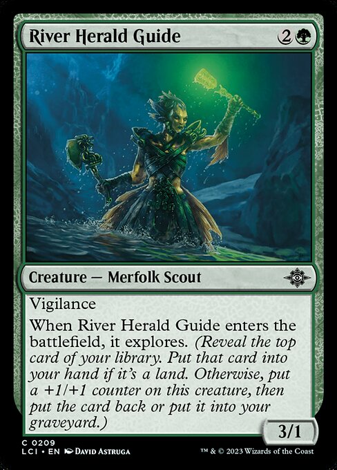 River Herald Guide - The Lost Caverns of Ixalan Common Card