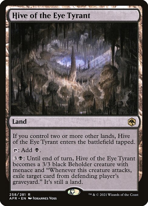 Hive of the Eye Tyrant - Adventures in the Forgotten Realms Rare Card