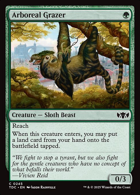 Arboreal Grazer - Tarkir: Dragonstorm Commander Common Card
