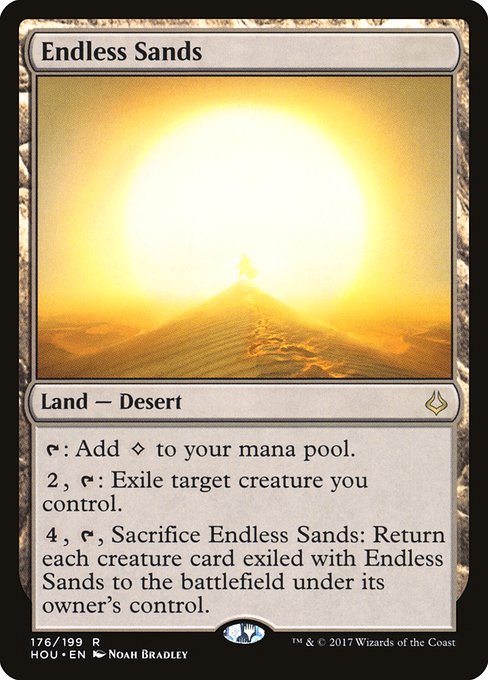 Endless Sands - Hour of Devastation Rare Card