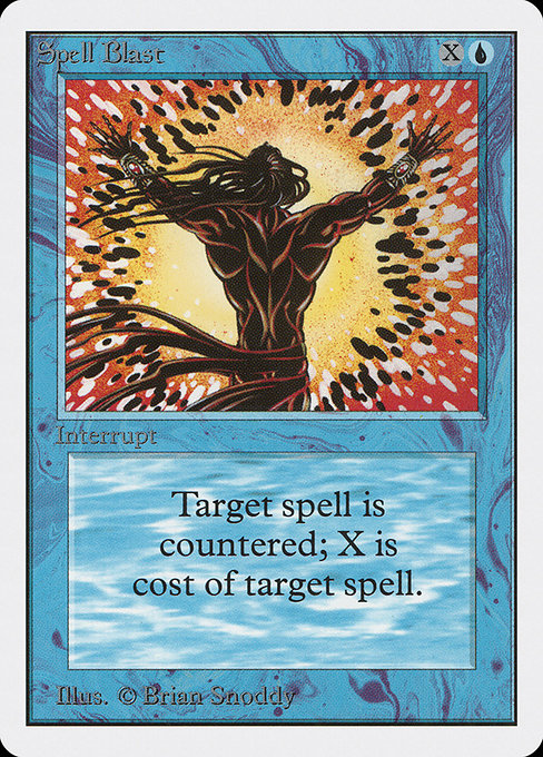Spell Blast - Unlimited Edition Common Card