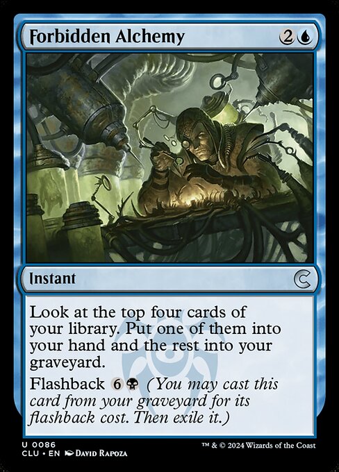 Forbidden Alchemy - Ravnica: Clue Edition Uncommon Card