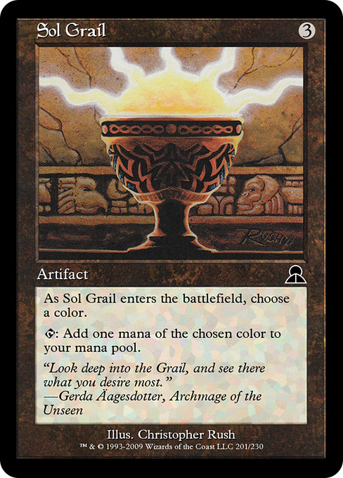 Sol Grail - Masters Edition III Common Card