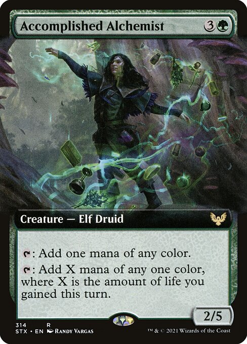 Accomplished Alchemist - Strixhaven: School of Mages Rare Card