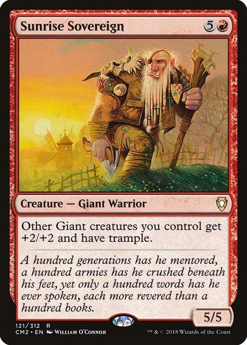 Sunrise Sovereign - Commander Anthology Volume II Rare Card