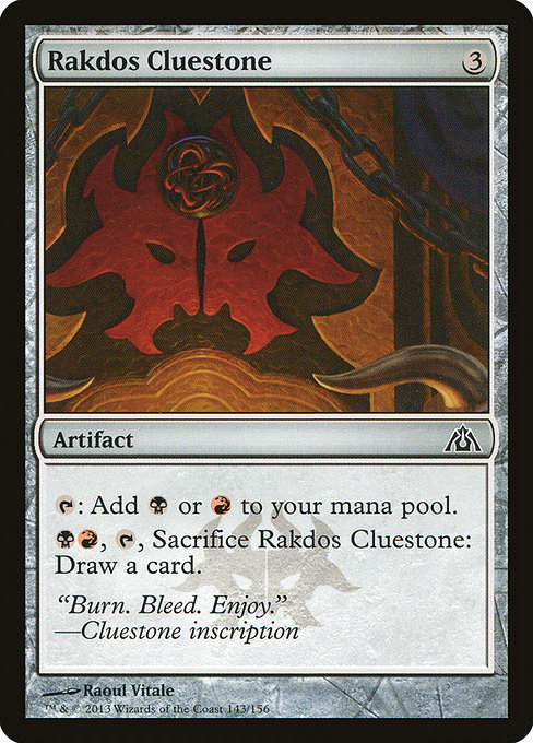 Rakdos Cluestone - Dragon's Maze Common Card
