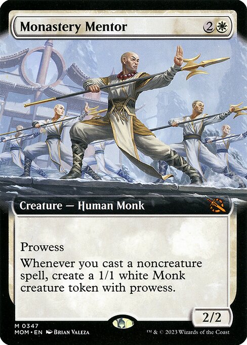Monastery Mentor - March of the Machine Mythic Card