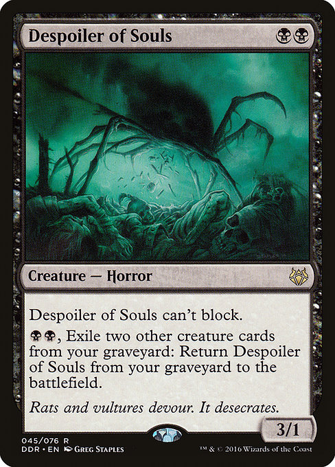 Despoiler of Souls - Duel Decks: Nissa vs. Ob Nixilis Rare Card