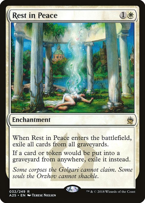 Rest in Peace - Masters 25 Rare Card