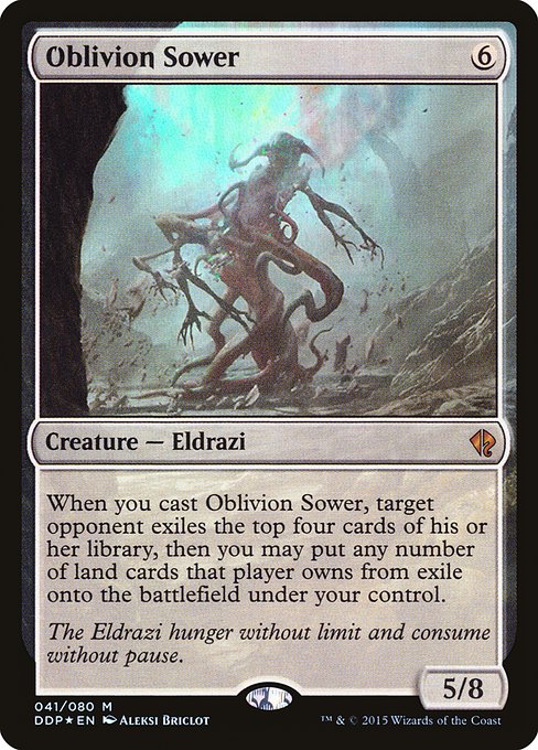 Oblivion Sower - Duel Decks: Zendikar vs. Eldrazi Mythic Card