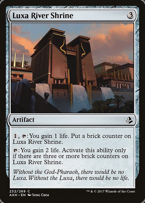 Luxa River Shrine - Amonkhet Common Card