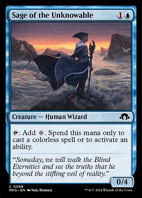Sage of the Unknowable - Modern Horizons 3 Common Card