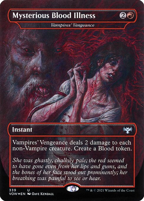 Vampires' Vengeance - Innistrad: Crimson Vow Uncommon Card