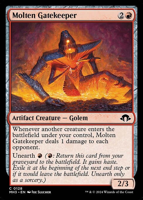 Molten Gatekeeper - Modern Horizons 3 Common Card