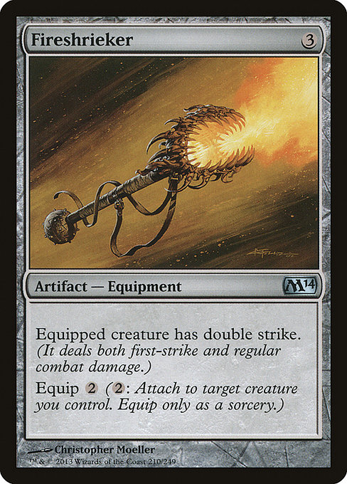 Fireshrieker - Magic 2014 Uncommon Card
