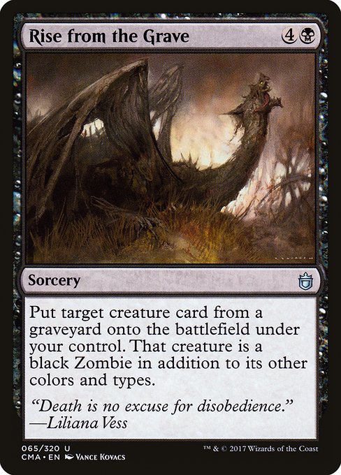 Rise from the Grave - Commander Anthology Uncommon Card