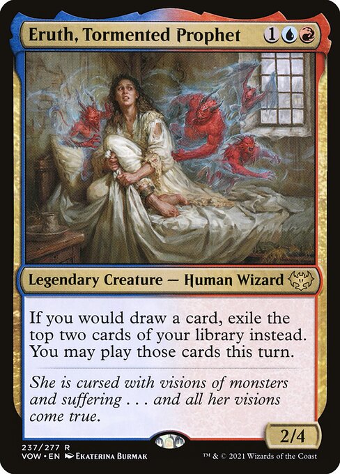 Eruth, Tormented Prophet - Innistrad: Crimson Vow Rare Card