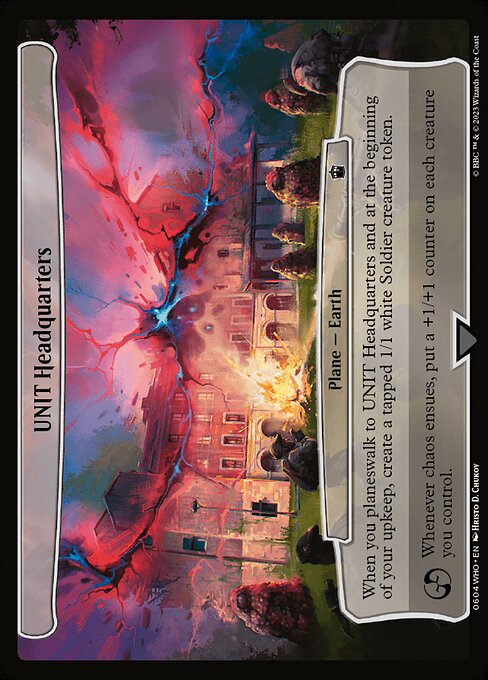 UNIT Headquarters - Doctor Who Common Card