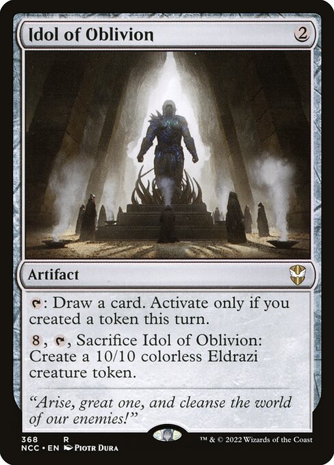 Idol of Oblivion - New Capenna Commander Rare Card