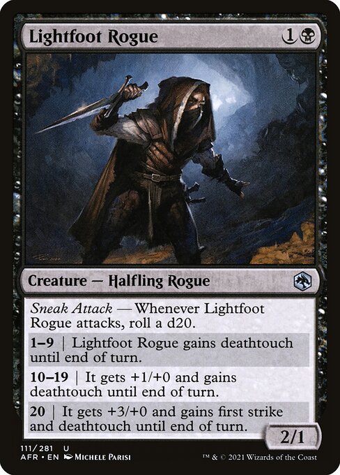 Lightfoot Rogue - Adventures in the Forgotten Realms Uncommon Card