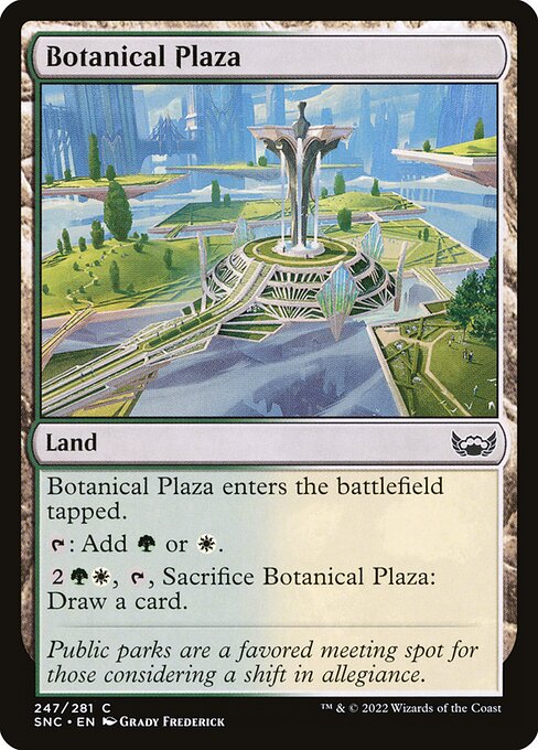 Botanical Plaza - Streets of New Capenna Common Card