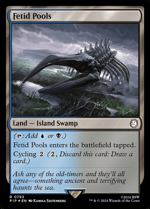 Fetid Pools - Fallout Rare Card