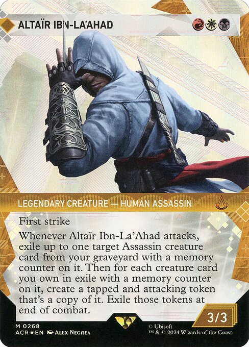 Altaïr Ibn-La'Ahad - Assassin's Creed Mythic Card
