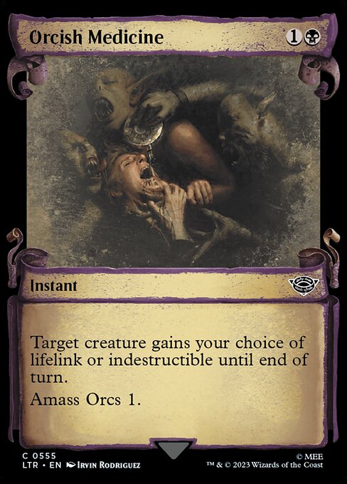 Orcish Medicine - The Lord of the Rings: Tales of Middle-earth Common Card
