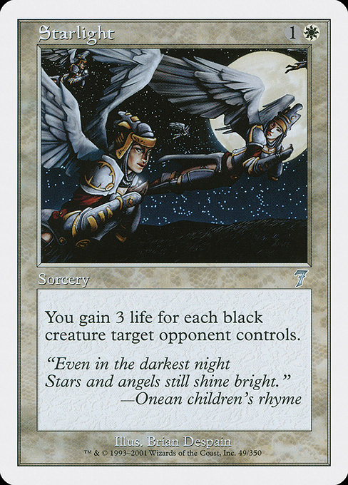 Starlight - Seventh Edition Uncommon Card